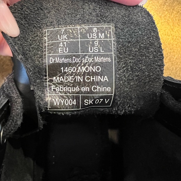 Dr. Martens 1460 Mono Boot Ws size 9 - Picture 4 of 5